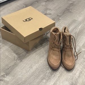 Suede winter boots